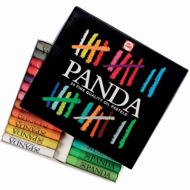 Royal Talens Talens Panda oliepastel, doos van 24 pastels
