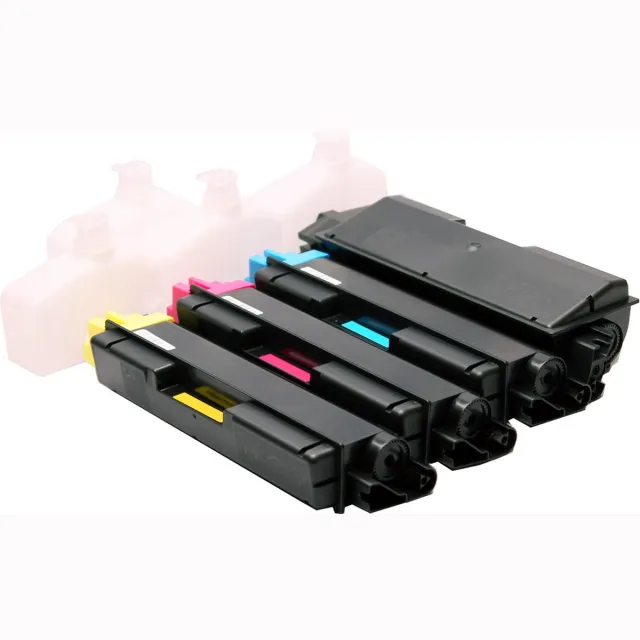 ABC Set 4x ABC huismerk toner geschikt voor Kyocera TK-590 voor Kyocera Ecosys M6026 M6026cdn M6026cidn M6526 M6526cdn M6526cidn P6026 P6026cdn FS-C2026MFP FS-C2126MFP FS-C2526MFP FS-C2626MFP FS-C5250DN TK590 Set 4 kleuren