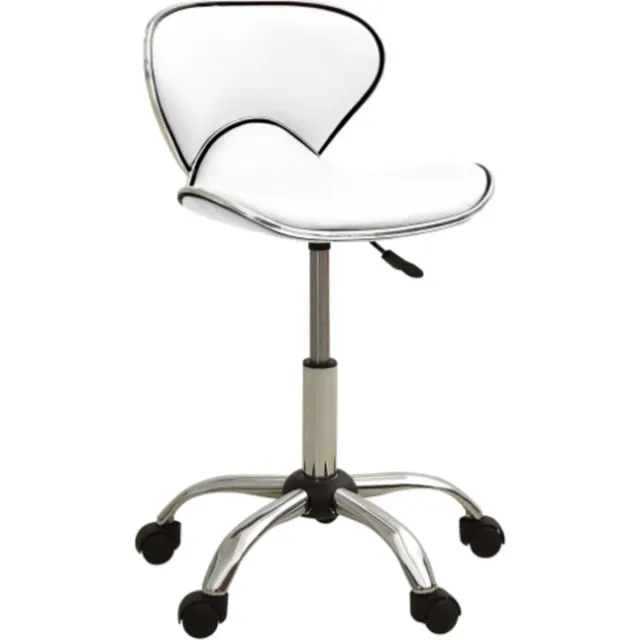 vida xl Salonkruk kunstleer wit