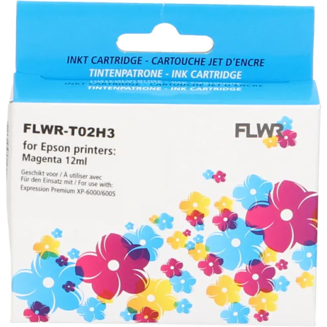 FLWR Cartridges / Epson 202XL / magenta / Geschikt voor Epson