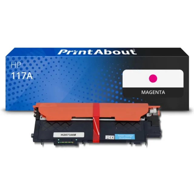 PrintAbout huismerk Toner 117A (W2073A) Magenta geschikt voor HP