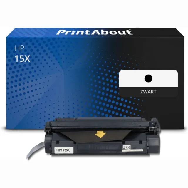 PrintAbout HP 15X (C7115X) toner zwart