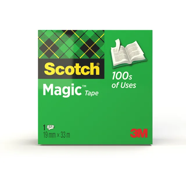 Scotch Plakband Scotch Magic 810 19mmx33m onzichtbaar mat