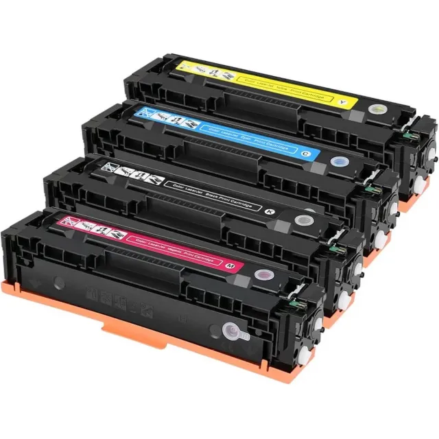 Inktkenners Toner Multipack Geschikt voor HP 203X | 4 Kleuren - Geschikt voor HP Color Laserjet Pro MFP M281fdw - M280nw - M281fdn - M281cdw Pro M254dw - M254nw - M254dn CF540X - CF541X - CF542X - CF543X - printer