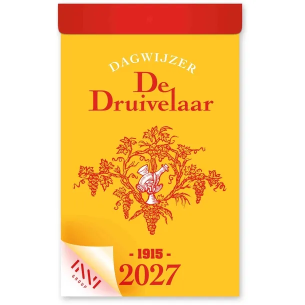 De Druivelaar Dagscheurkalender 2027 de Druivelaar
