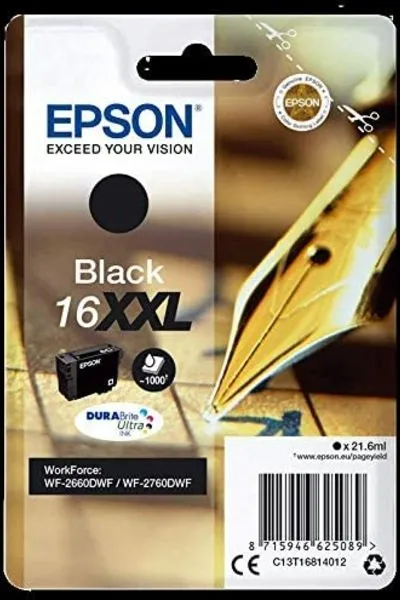 Epson 16XXL (C13T16814012) Inktcartridge Zwart