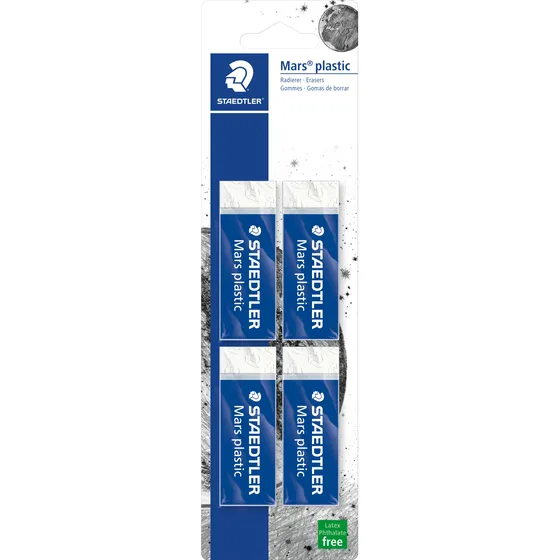 Staedtler Gum Staedtler Mars blister à 4 stuks