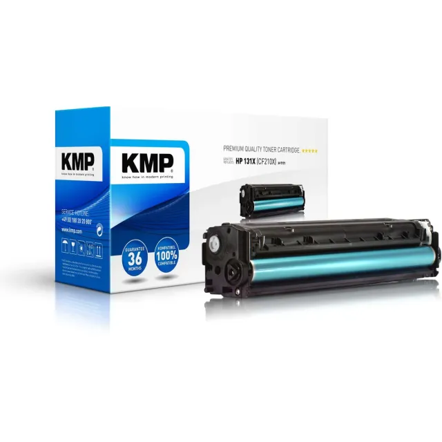KMP H-T171 Tonercassette vervangt HP 131X, CF210X Zwart 2400 bladzijden Compatibel Toner