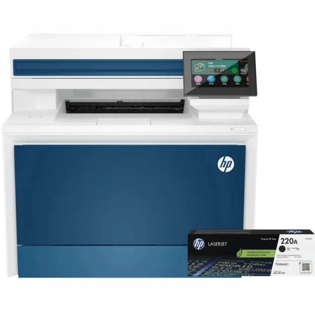 Hp Color LaserJet Pro MFP 4302fdw + 1 extra zwarte XL toner