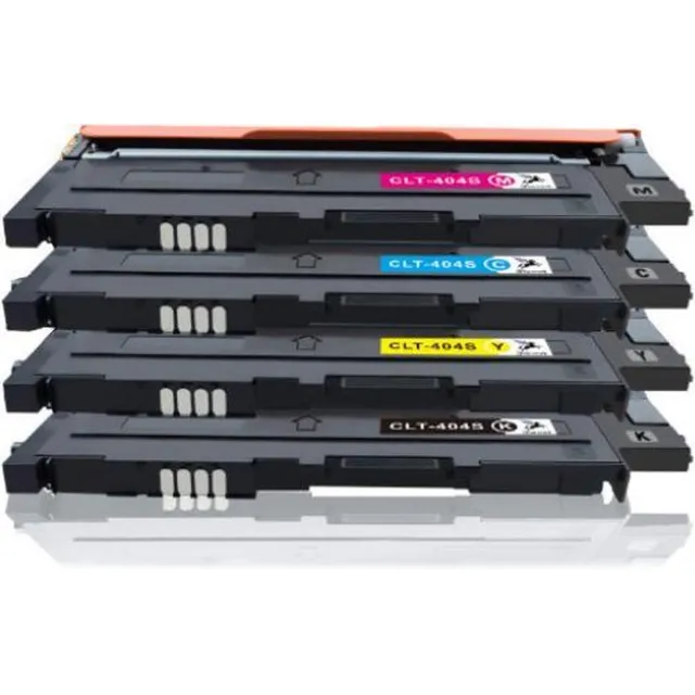 inkmaster premium XL Multipack Laser toner cartridges voor Samsung CLT-K404S, CLT-C404S, CLT-M404S en CLT-Y404S | Geschikt voor Samsung SL C430, C430W, C430W, C480, C480FN, C480FW, C480W, Samsung Xpress C480, C480FN, C480FW, C480W, C430, C430W