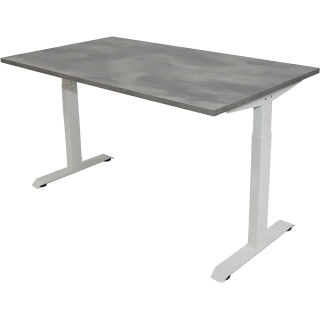 Game Hero Office Hero® Cosmic - In hoogte verstelbaar bureau wit frame - Game bureau - Computertafel - Werktafel - 120x80 - Oxyd