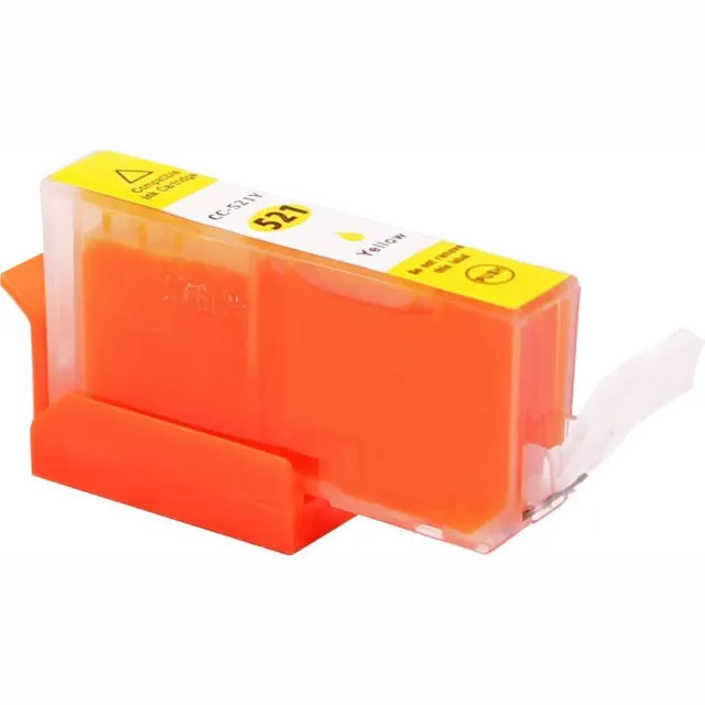 inkmaster huismerk Cartridge voor canon CLI - 521 Y XL yellow geel Canon PGI-520 CLI-521 | Canon Pixma IP3600/ IP4600/ IP4700/ MP540/ MP550/ MP550/ MP560