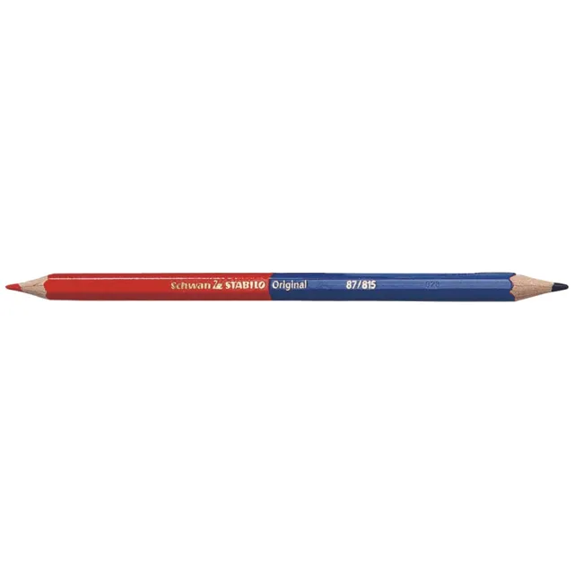 Stabilo Original rood/blauw potlood