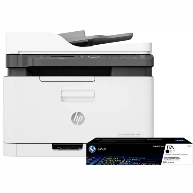 Hp Color Laser MFP 179fnw + 1 extra zwarte toner
