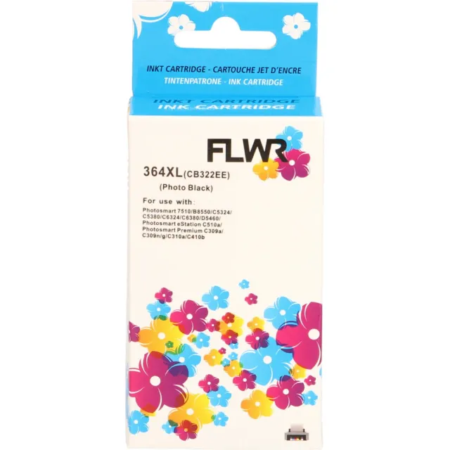 Pixeljet Merkloos - Inktcartridge / Alternatief voor de HP 364XL / Zwart Foto Zwart