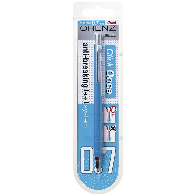 Pentel Vulpotlood Pentel Orenz B 0.7mm blauw