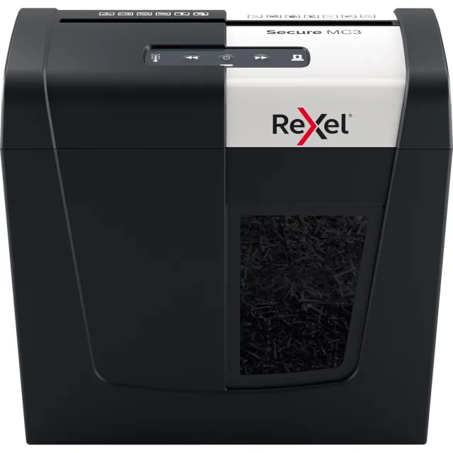 Rexel Secure papiervernietiger MC3 zwart