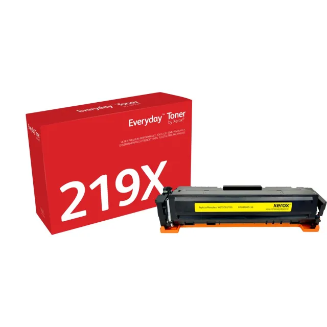 Xerox EverydayTM Geel Toner van Xerox is compatibel met HP 219X (W2192X), Hoge capaciteit