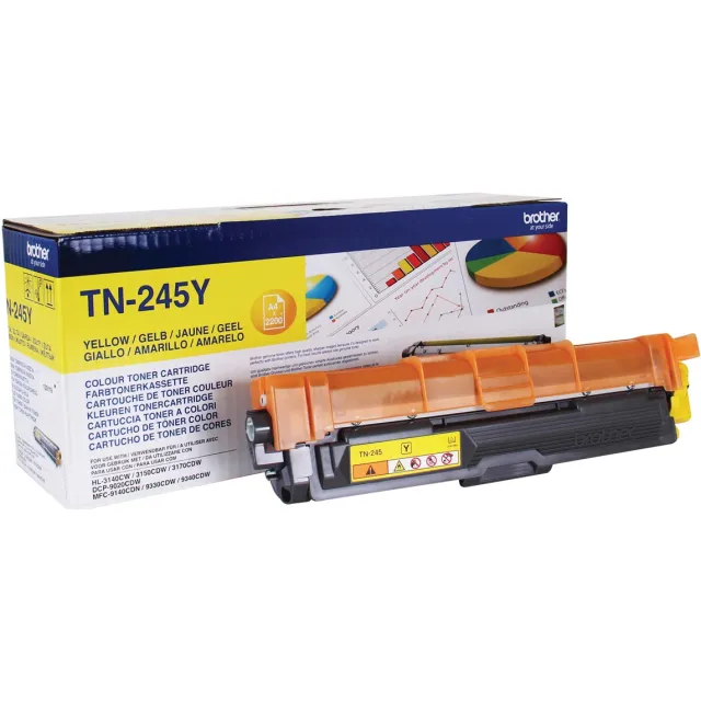 Brother TN-245Y Toner Geel 2.2k Yellow