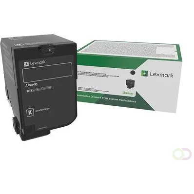 Lexmark Tonercartridge Lexmark 75B20K0 zwart