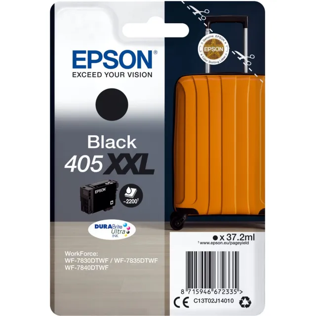 Epson 405XXL inktcartridge zwart