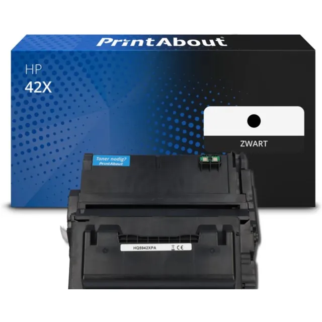 PrintAbout HP 42X (Q5942X) toner zwart