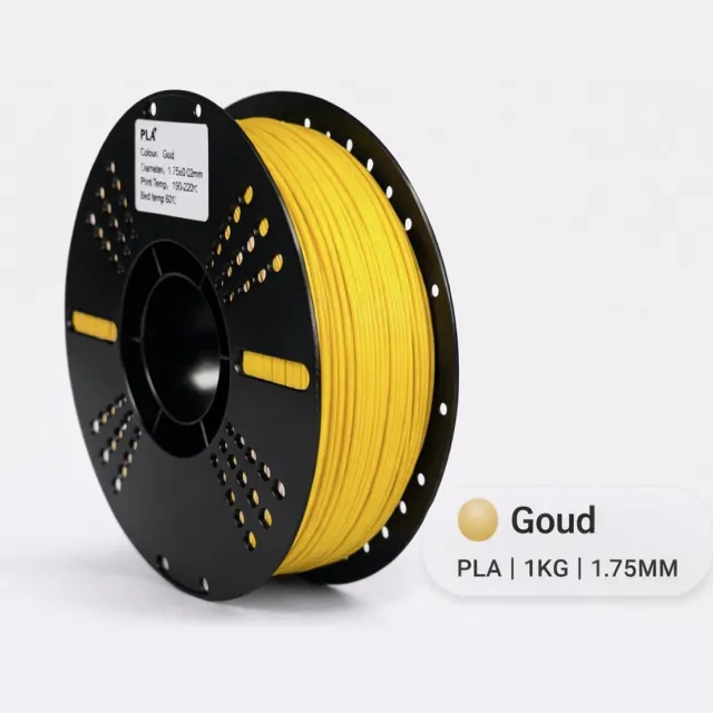 PLA+ Filament – Goud – 1.75mm – 1KG – Koppelprint