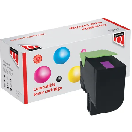 Quantore Tonercartridge Quantore alternatief tbv Lexmark 80C2XM0 rood