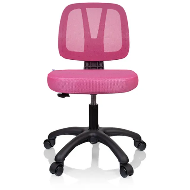 hjh office Kinder bureaustoel KID YU 200 netstof Roze hjh OFFICE