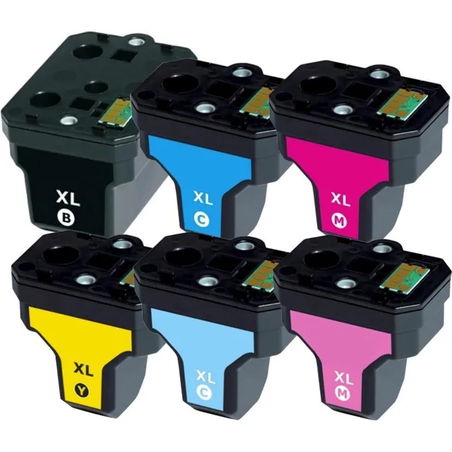 Inktkenners Inktcartridges Geschikt voor HP 363XL| Mulipack van 6 stuks Geschikt voor HP Photosmart 3110 - 3210 - 3310 - C5180 - C6180 - C6280 - C7280 - C8180 - D7160 - D7463 Multipack