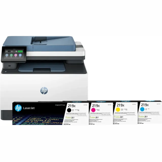 Hp Color LaserJet 3302fdw + 1 set extra XL toners