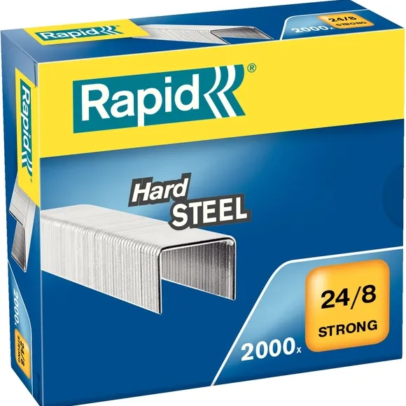 Rapid Nieten Rapid 24/8 staal strong 2000 stuks