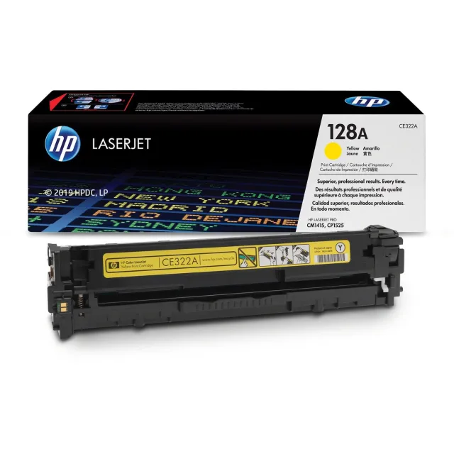 HP 128A Tonercartridge - Geel