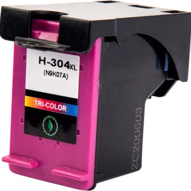Inktkenners Inktcartridge Geschikt voor HP 304XL Color (N9K07AE / N9K08AE) Geschikt voor HP DeskJet 2620, 2630, 2632, 3720, 3762, Envy 5010, 5020, 5032 Tri-color 18ml