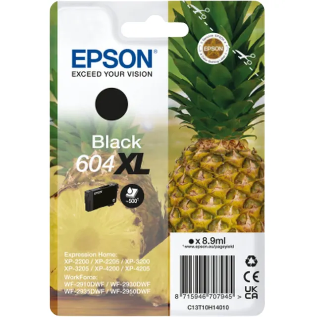 Epson 604 Xl Ink Black Zwart