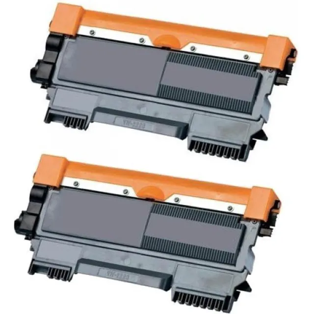 KATRIZ TN2320 Huismerk Toner – Hoge Capaciteit – 2x2.600 Pagina's| Geschikt voor Brother DCP L2500D/DCP L2520DW/DCP L2540DN/DCP L2560DW/HL-L2300D/HL-L2320D/HL-L2340DW/HL-L2360DN/HL-L2360DWHL/-L2365DW/HL-L2380DW/MFC L2700DW/MFC L2720DW/MFC L2740DW Zwart