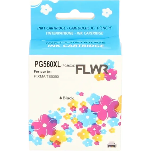 FLWR Canon PG-560XL zwart (Huismerk (remanufactured))