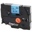 Brother Huismerk Brother TZe-521 Labeltape 9mm Zwart op Blauw