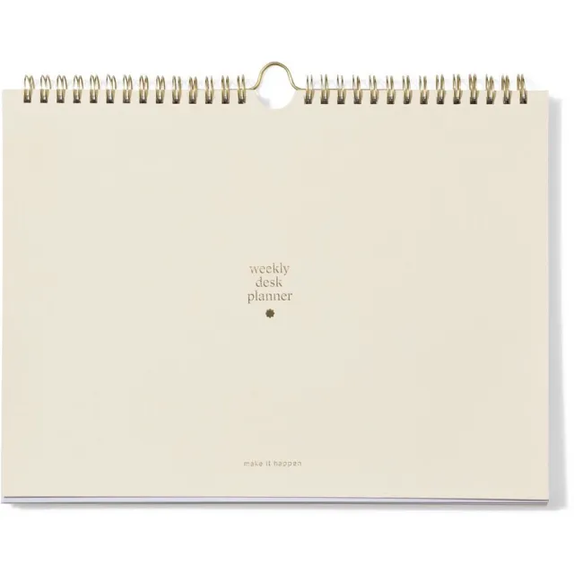 HEMA Weekdeskplanner 28x21cm crème