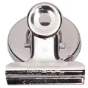 Maul Papierklem MAUL Bulldog met magneet 30mm zilver 2 stuks