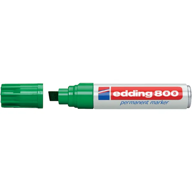 Edding Viltstift edding 800 schuin 4-12mm groen