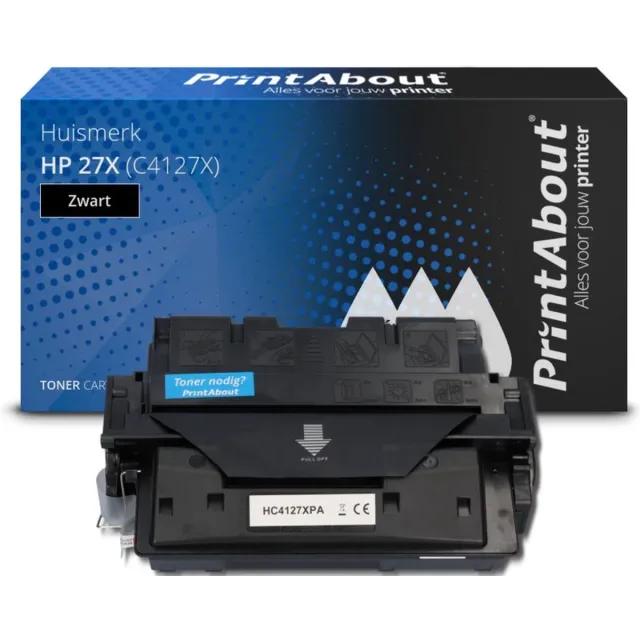 PrintAbout HP 27X (C4127X) toner zwart
