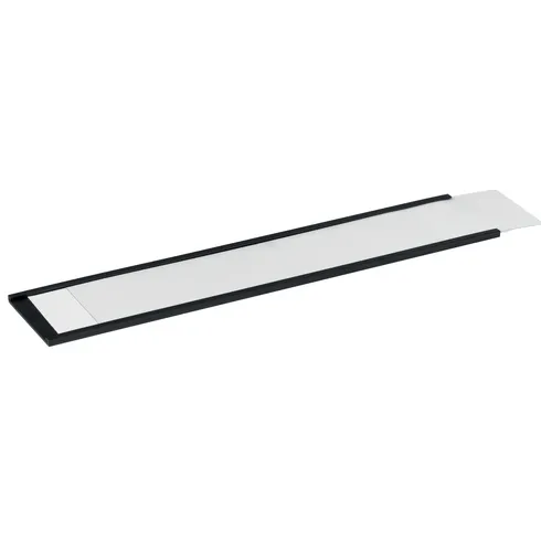 Durable Etikethouder Durable magnetisch 200x40mm antraciet 50 stuks