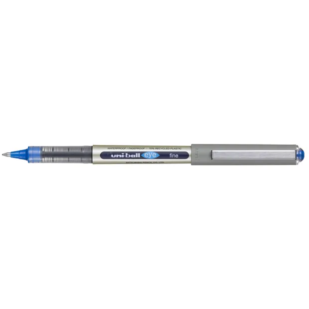 Uni-ball Rollerpen Uni-ball Eye eco 157E medium blauw