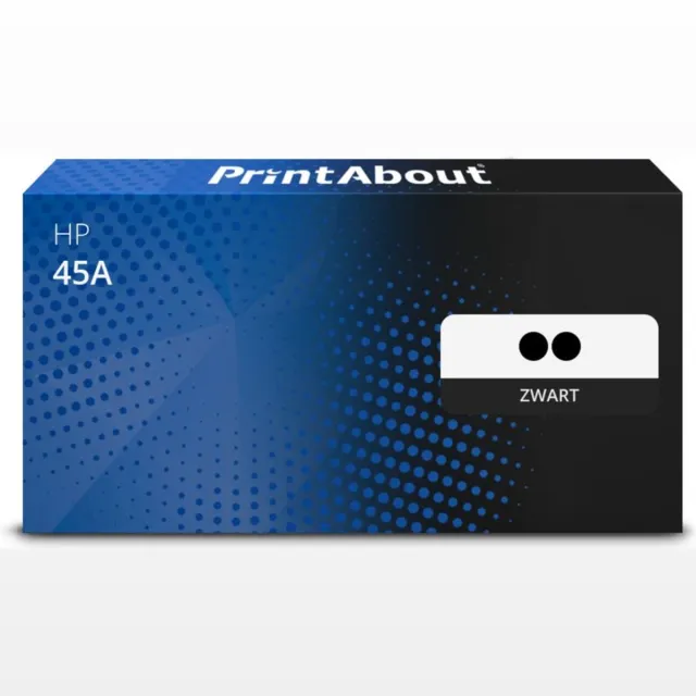 PrintAbout Alternatief voor de HP Q5945A / Zwart 2 Pack