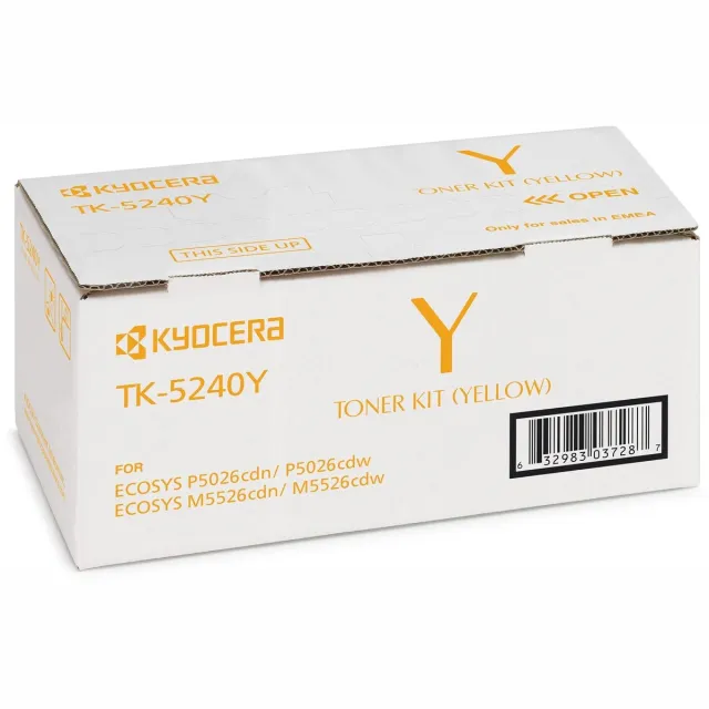 Kyocera TK-5240Y - Tonercartridge - 1 stuk - Origineel - Geel