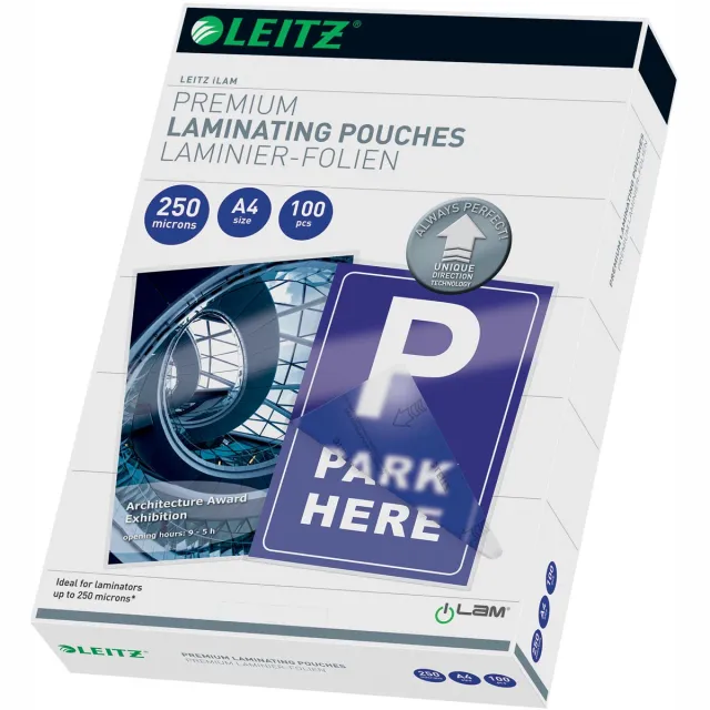Leitz Lamineerhoes leitz ilam a4 2x250micron 100 stuks