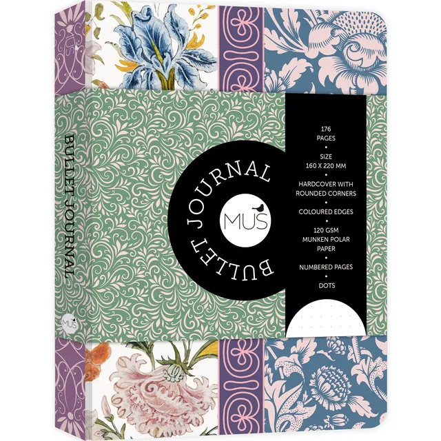 MUS Bullet Journal MUS Wallflowers dots 192 pagina's