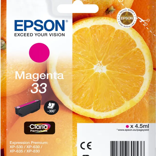 Epson Cartouche Oranges Ink Claria Premium Magenta