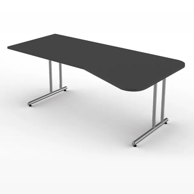 Kerkmann Bureau Profi antraciet 195cm golf zwart, antraciet
